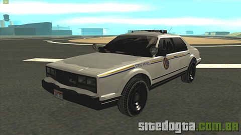 Albany Esperanto da polícia de North Yankton do GTA V para GTA San Andreas